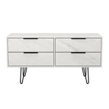 Hong Kong (Black Hairpin Legs) 4 Drawer Bed Box