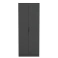Hong Kong (Black Hairpin Legs) Tall Plain Wardrobe
