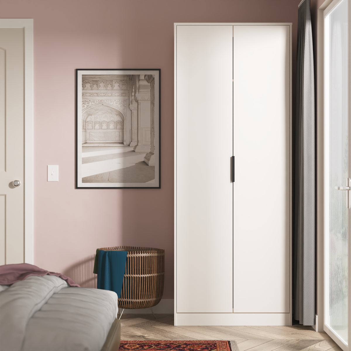 Hong Kong Tall Plain Wardrobe