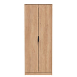 Hong Kong (Black Hairpin Legs) Tall Plain Wardrobe