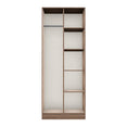 Hong Kong (Black Hairpin Legs) Tall Open Wardrobe
