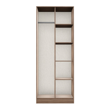 Hong Kong (Black Hairpin Legs) Tall Open Wardrobe