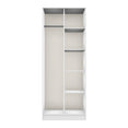 Hong Kong (Black Hairpin Legs) Tall Open Wardrobe
