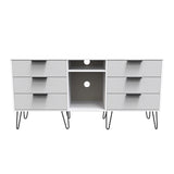 Hong Kong 6 Drawer TV Unit with legs