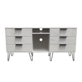 Hong Kong 6 Drawer TV Unit with legs