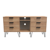 Hong Kong 6 Drawer TV Unit with legs