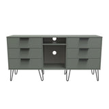 Hong Kong 6 Drawer TV Unit with legs