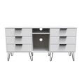 Hong Kong 6 Drawer TV Unit with legs