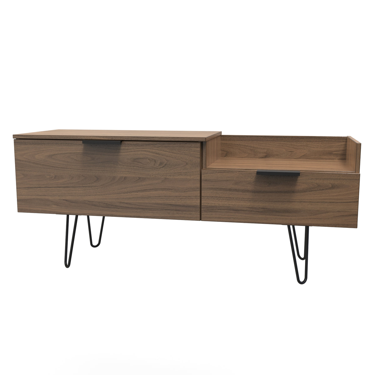 Hong Kong (Black Hairpin Legs) TV Console Unit