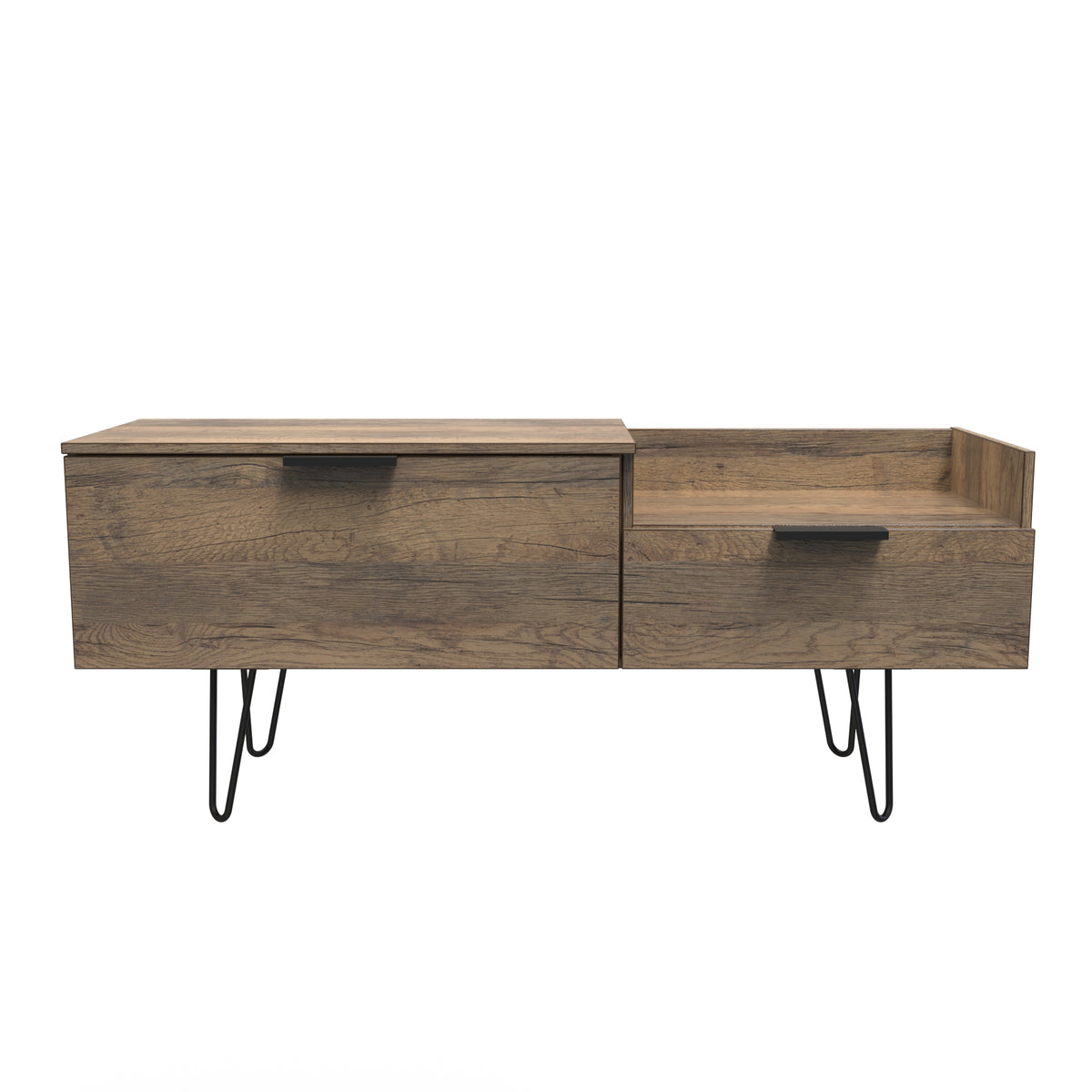 Hong Kong (Black Hairpin Legs) TV Console Unit