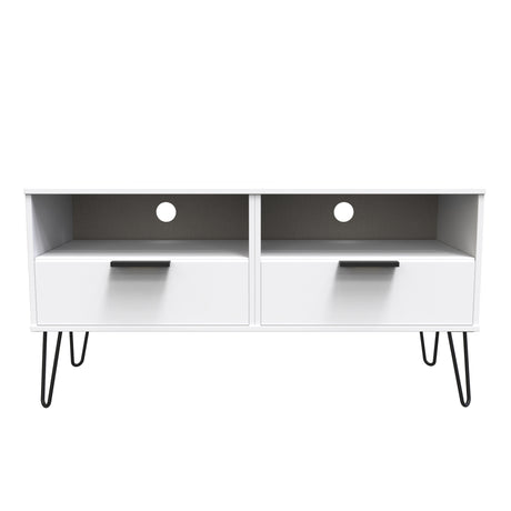 Hong Kong (Black Hairpin Legs) TV Unit with legs