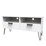 Hong Kong (Black Hairpin Legs) TV Unit with legs