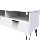 Hong Kong (Black Hairpin Legs) TV Unit with legs