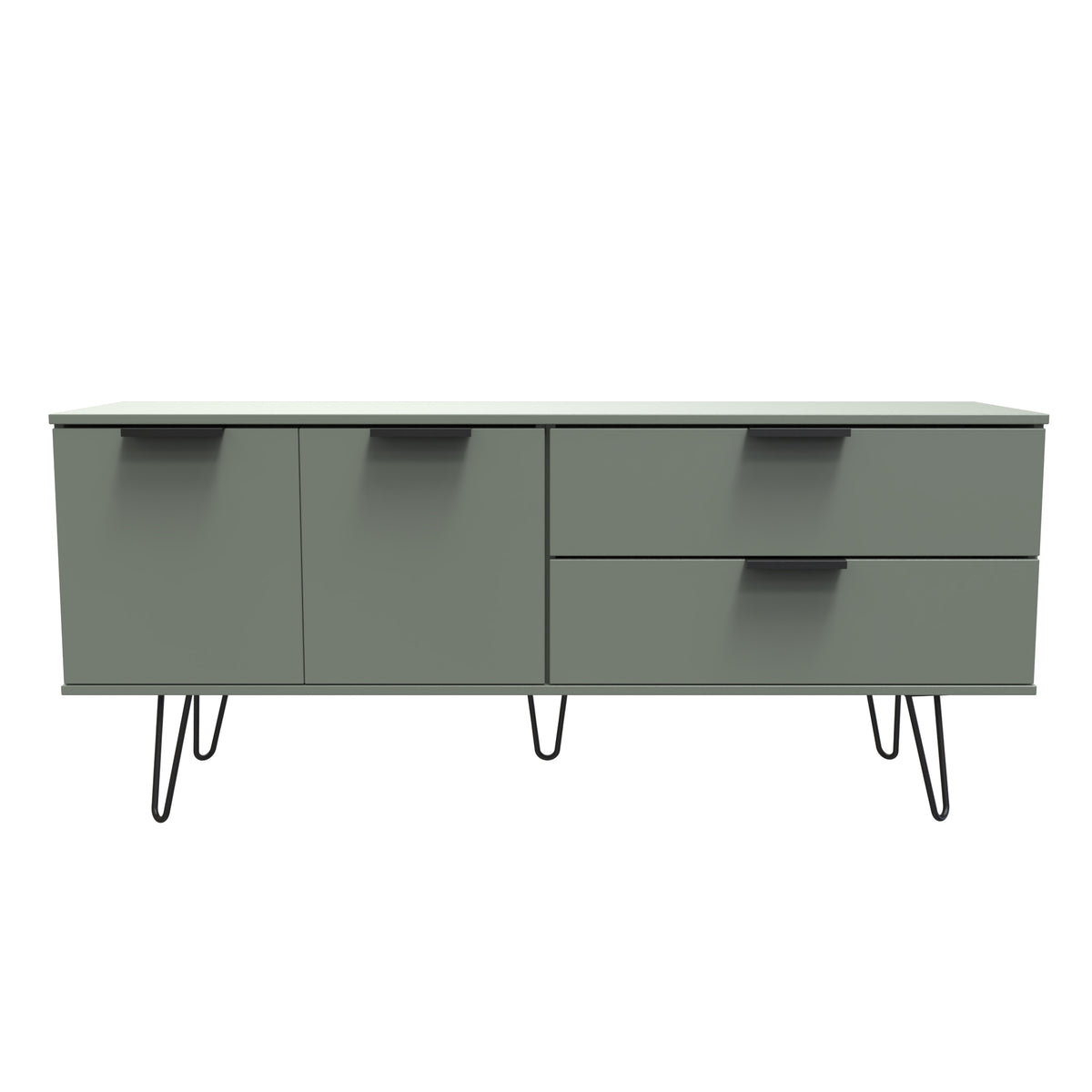 Hong Kong (Black Hairpin Legs) Sideboard Unit