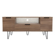 Hong Kong (Black Hairpin Legs) 2 Door 1 Drawer Wide TV Unit