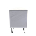 Hong Kong (Black Hairpin Legs) 2 Door 1 Drawer Wide TV Unit