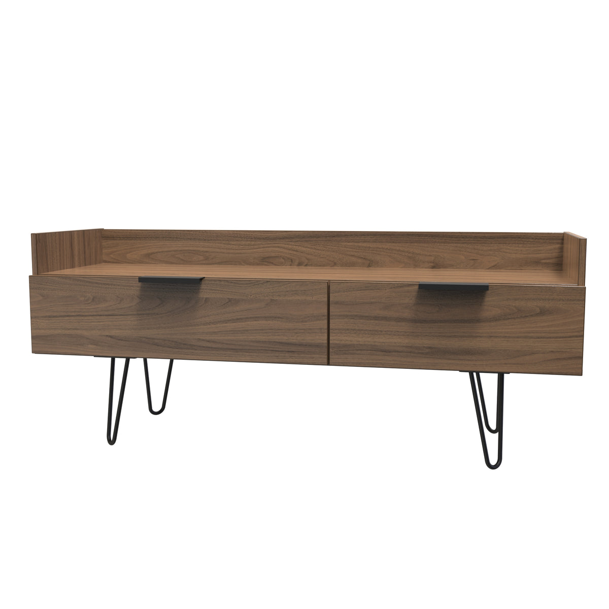 Hong Kong (Black Hairpin Legs) Media Console Unit