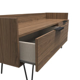 Hong Kong (Black Hairpin Legs) Media Console Unit
