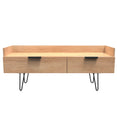 Hong Kong (Black Hairpin Legs) Media Console Unit