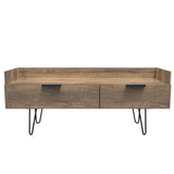 Hong Kong (Black Hairpin Legs) Media Console Unit