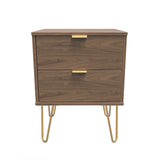 Hong Kong 2 Drawer Bedside Cabinet