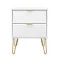 Hong Kong 2 Drawer Bedside Cabinet
