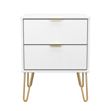 Hong Kong 2 Drawer Bedside Cabinet