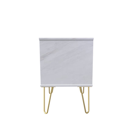 Hong Kong (Gold Hairpin Legs) 2 Drawer Midi Chest