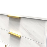 Hong Kong (Gold Hairpin Legs) 2 Drawer Midi Chest