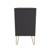 Hong Kong (Gold Hairpin Legs) 3 Drawer Chest