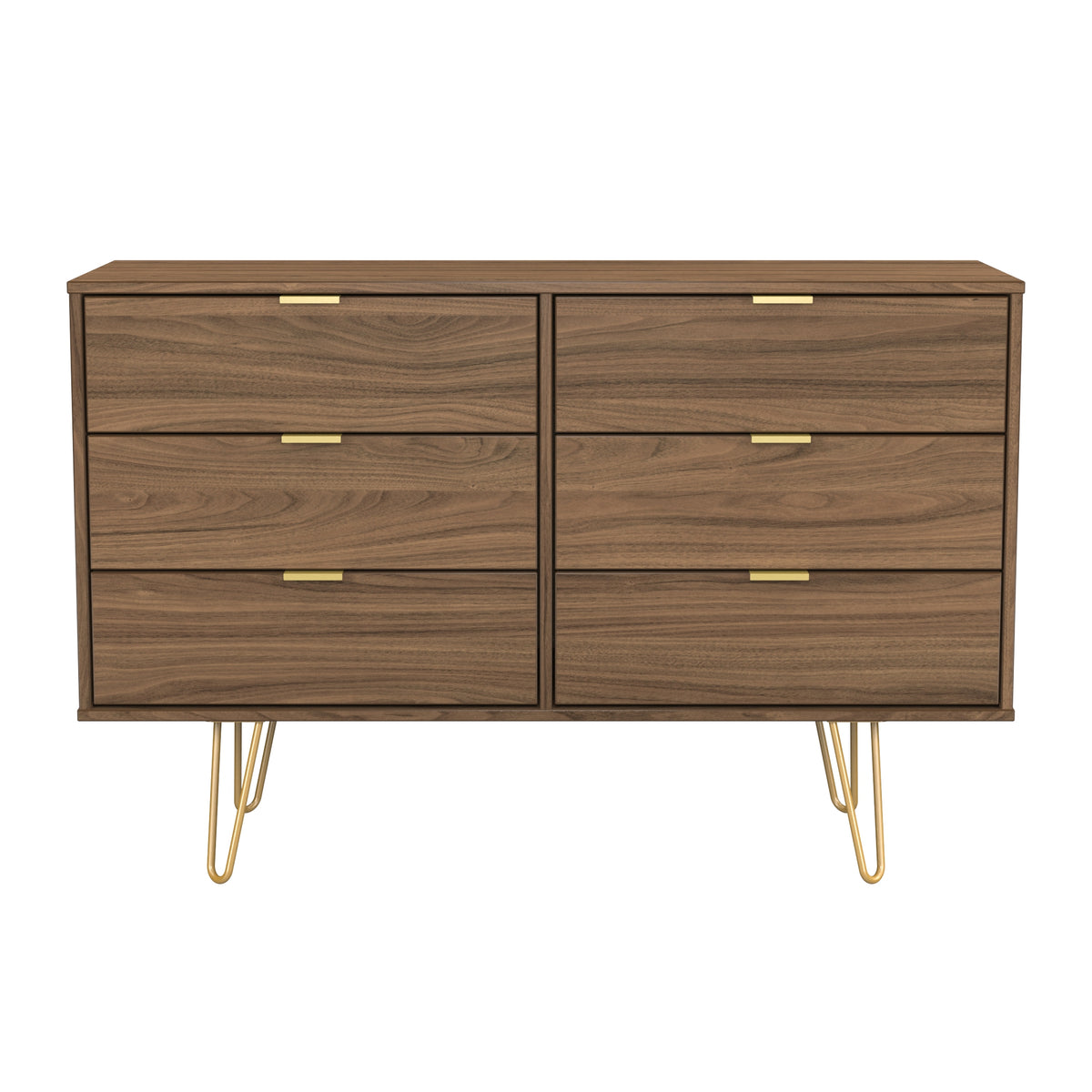 Hong Kong 6 Drawer Midi Chest