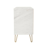 Hong Kong (Gold Hairpin Legs) 6 Drawer Midi Chest