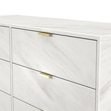 Hong Kong (Gold Hairpin Legs) 6 Drawer Midi Chest