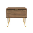 Hong Kong 1 Drawer Bedside Cabinet with Legs