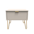 Hong Kong 1 Drawer Midi Chest with Legs