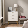 Hong Kong 3 Drawer Midi Chest with Legs