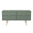 Hong Kong (Gold Hairpin Legs) 4 Drawer Bed Box