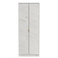 Hong Kong (Gold Hairpin Legs) Tall Plain Wardrobe