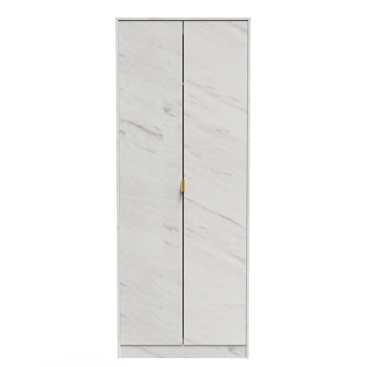 Hong Kong (Gold Hairpin Legs) Tall Plain Wardrobe