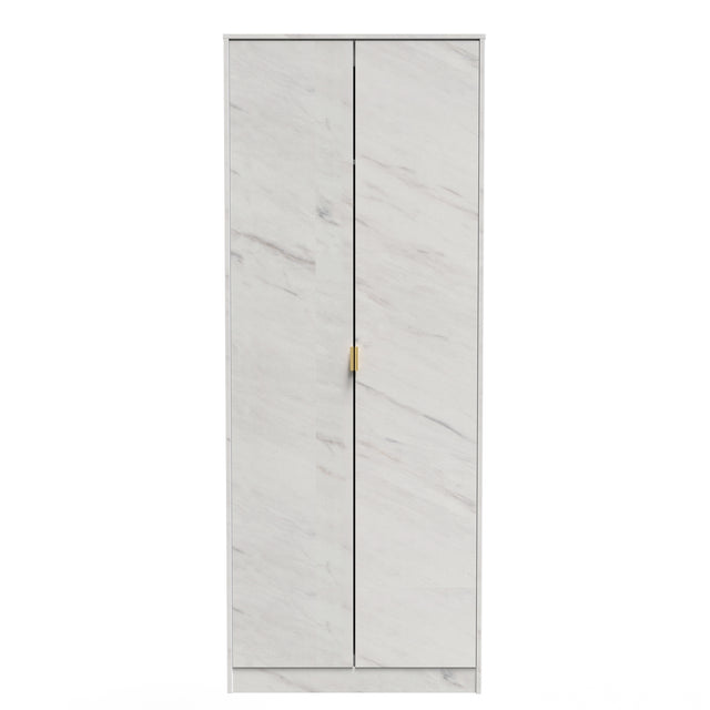 Hong Kong (Gold Hairpin Legs) Tall Plain Wardrobe