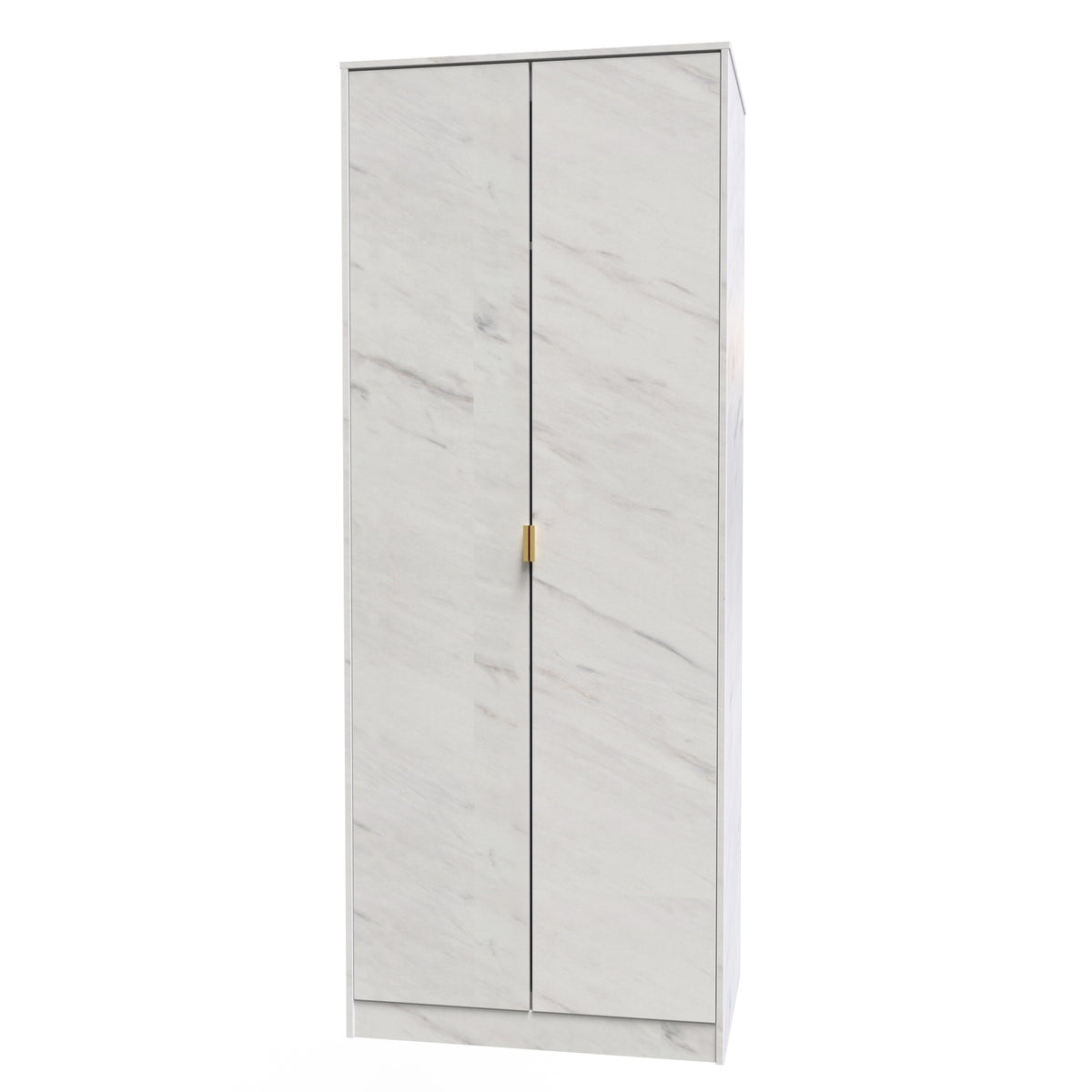 Hong Kong (Gold Hairpin Legs) Tall Plain Wardrobe