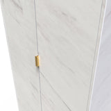 Hong Kong (Gold Hairpin Legs) Tall Plain Wardrobe