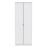 Hong Kong (Gold Hairpin Legs) Tall Plain Wardrobe