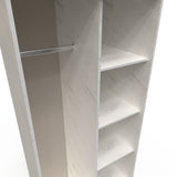 Hong Kong (Gold Hairpin Legs) Tall Open Wardrobe