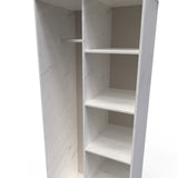 Hong Kong (Gold Hairpin Legs) Tall Open Wardrobe