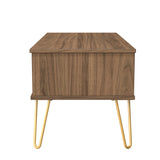 Hong Kong (Gold Hairpin Legs) 1 Drawer Coffee Table