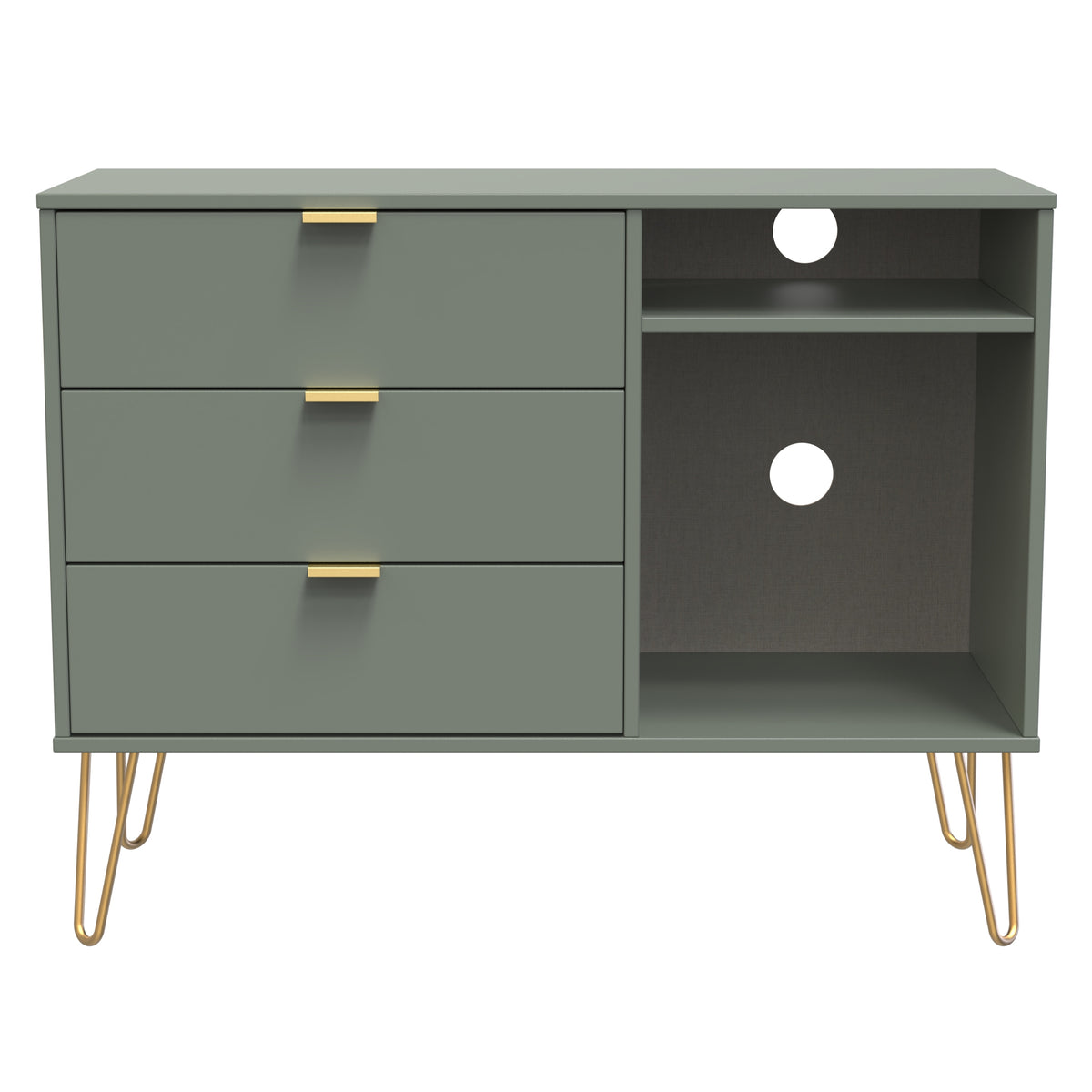 Hong Kong 3 Drawer TV Unit with legs