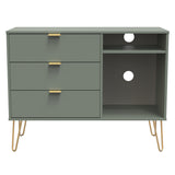 Hong Kong 3 Drawer TV Unit with legs