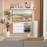Hong Kong 3 Drawer TV Unit with legs