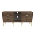 Hong Kong 6 Drawer TV Unit with legs